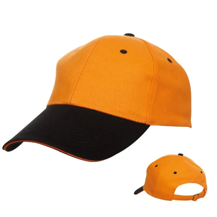 2 Tone Cotton Cap — custom branded corporate gift Singapore