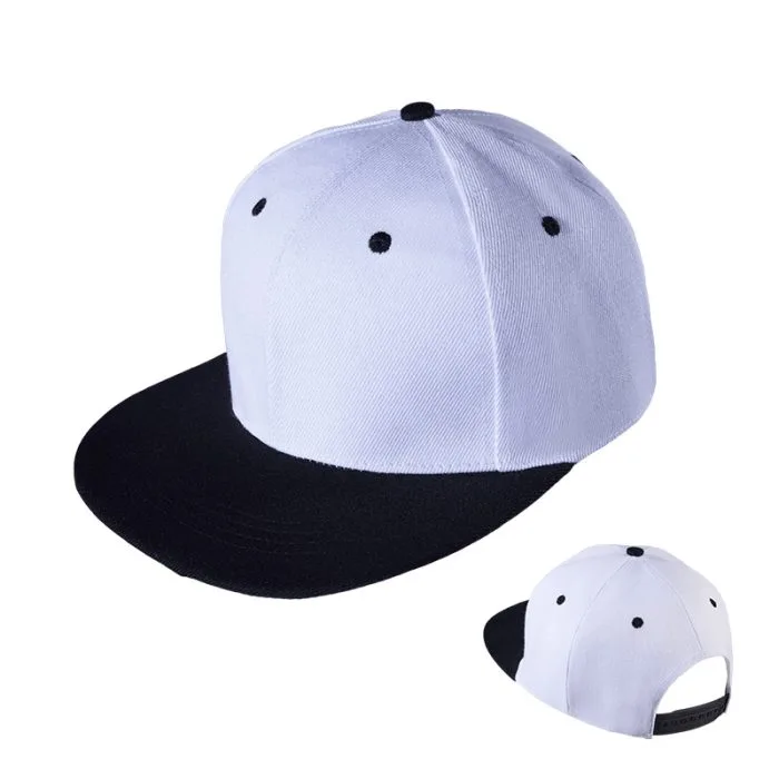 2 Tone Cotton Snapback Cap — custom branded corporate gift Singapore