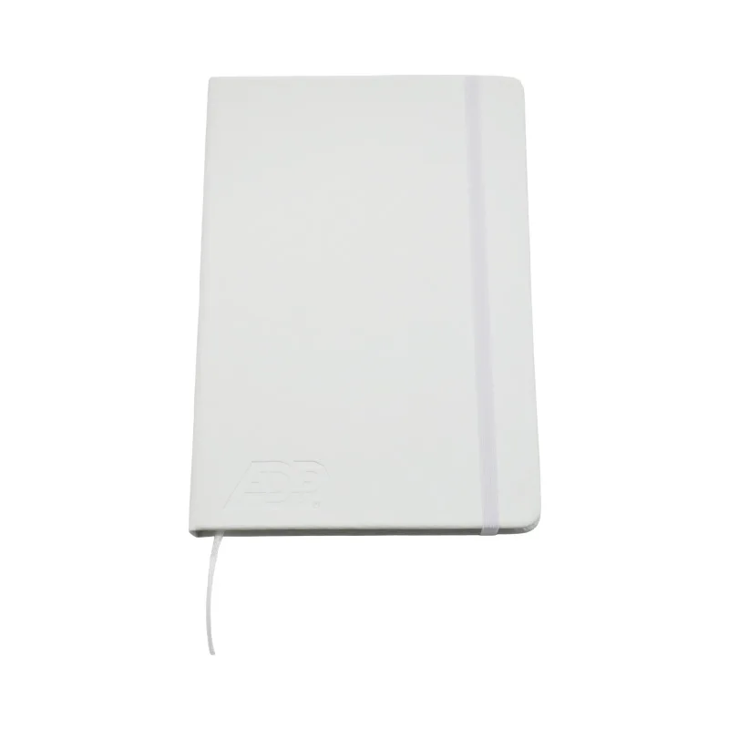 Branded PU leather A5 notebook — quick corporate gift Singapore