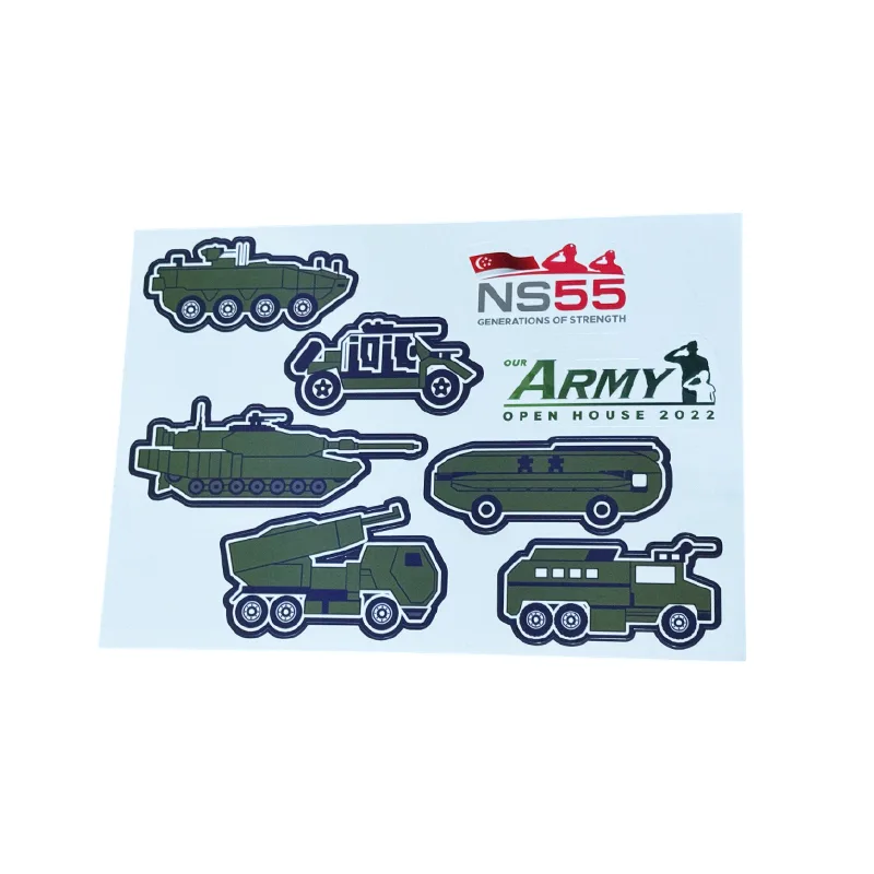Customised Vinyl Sticker (Kiss-Cut)