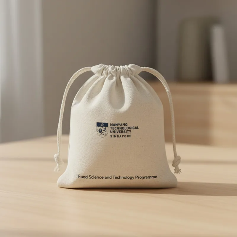 Canvas Drawstring Pouch