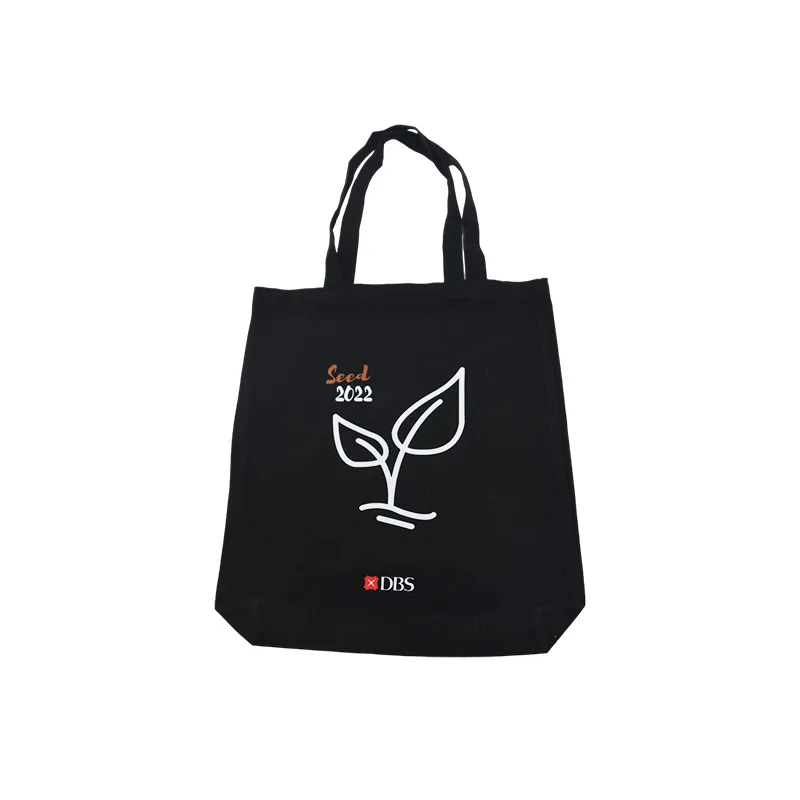 DBS branded canvas tote