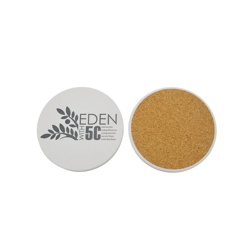 Ceramic Coaster — custom branded corporate gift Singapore