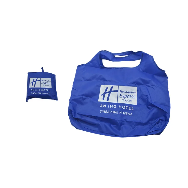 Reusable Foldable Bag with Pouch