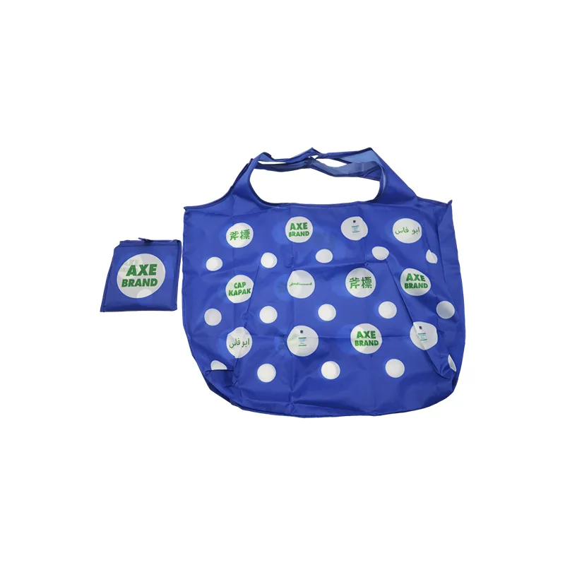 Reusable Foldable Bag with Pouch