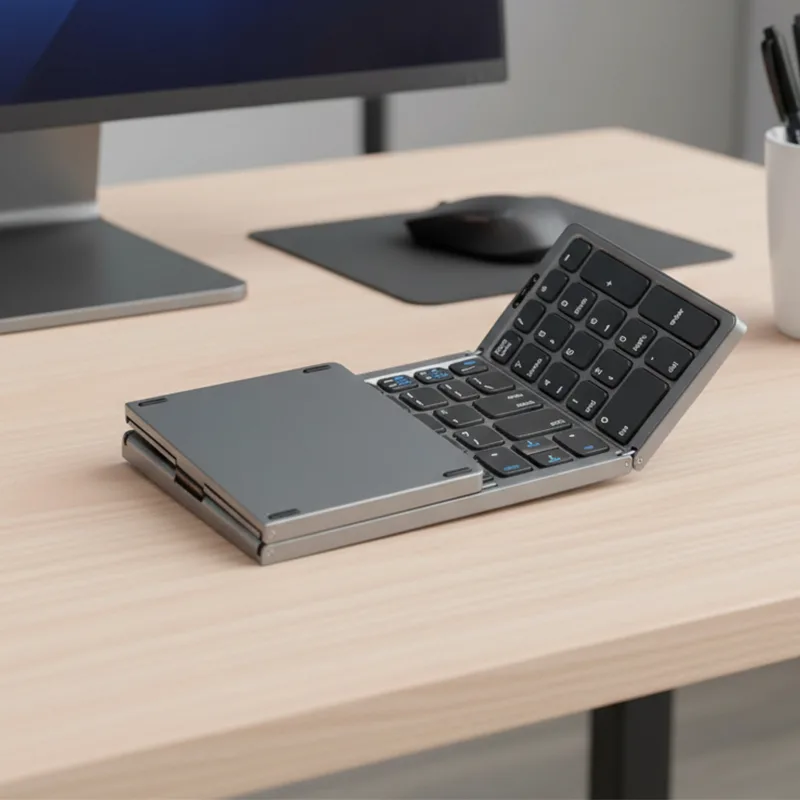 Foldable Wireless Bluetooth Keyboard — custom branded corporate gift Singapore