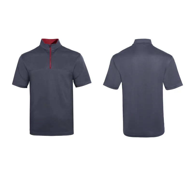 Half Zip Mock Neck Shirt — custom branded corporate gift Singapore