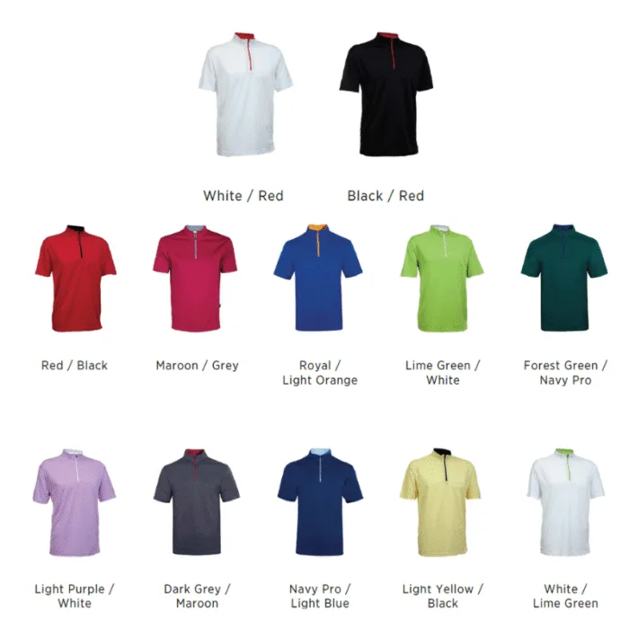 Half Zip Mock Neck Shirt