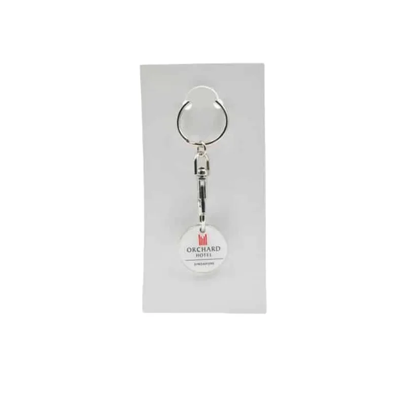 Trolley Coin Keychain