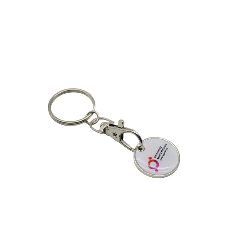 Trolley Coin Keychain