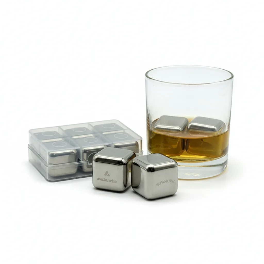 Stainless Steel Ice Cubes
