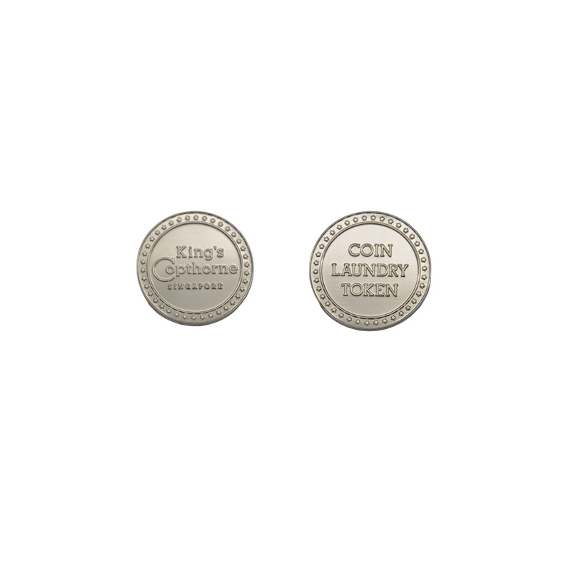 Customized Laundry Coin Token (Copthorne King's Hotel Singapore)